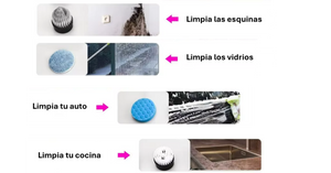 SUPER BRUSCH Cepillo telescópico de alta potencia