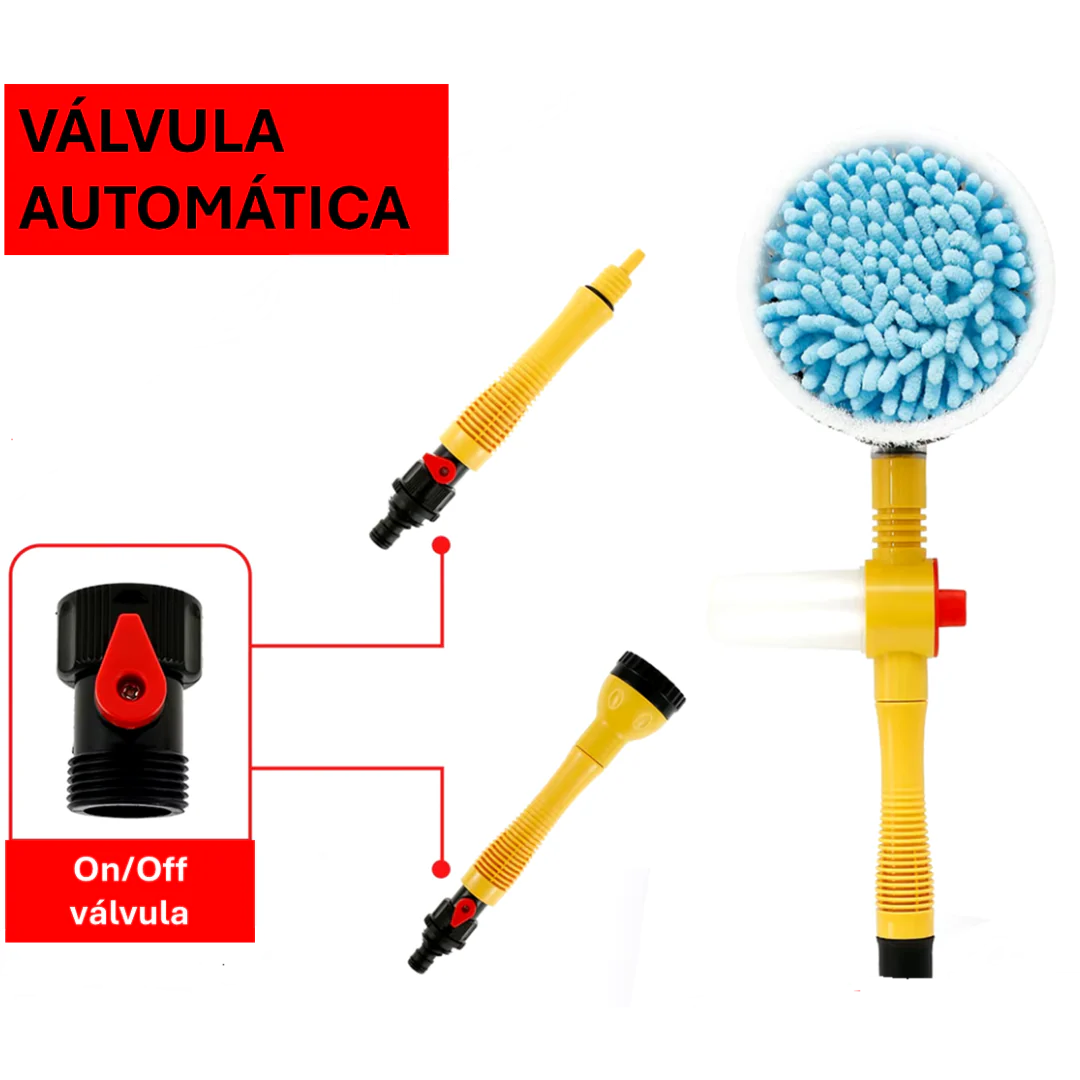 TURBOBRUSH Cepillo giratorio para lavado de auto